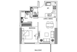 1 bedroom